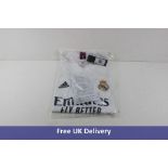 Adidas Real Madrid 20/21 Home Authentic Jersey, Size S