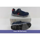 Geox Children's Trainers, Navy and Red, UK 1