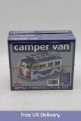 Three Dexc Metal Construction Kit to include 2x Concorde G-BBDG, 1x Camper Van, Age 12+