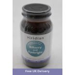 Two Viridian Bilberry with Eyebright Extract, 90 Vegetarian Capsules, Expiry 03/2026