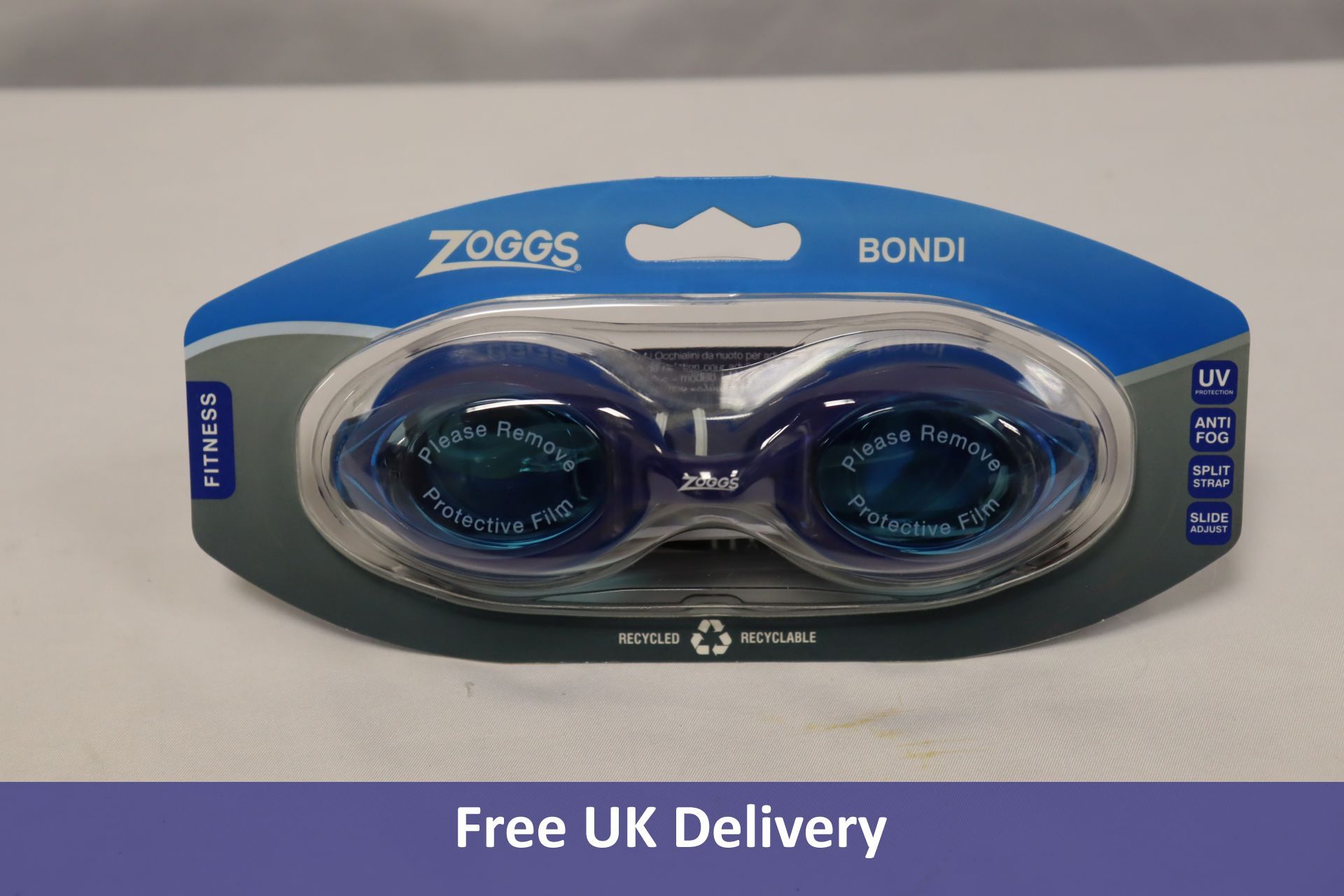 Six Zoggs Bondi Goggles