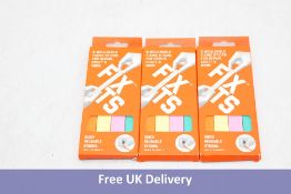 Twelve Packs Of Eight 80g Reusable Mouldable Eco Glue Stick Alternative FixIt's