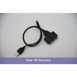 Approximately 190x Five Dual USB 2.0 to Sata Converter Adapter Cables