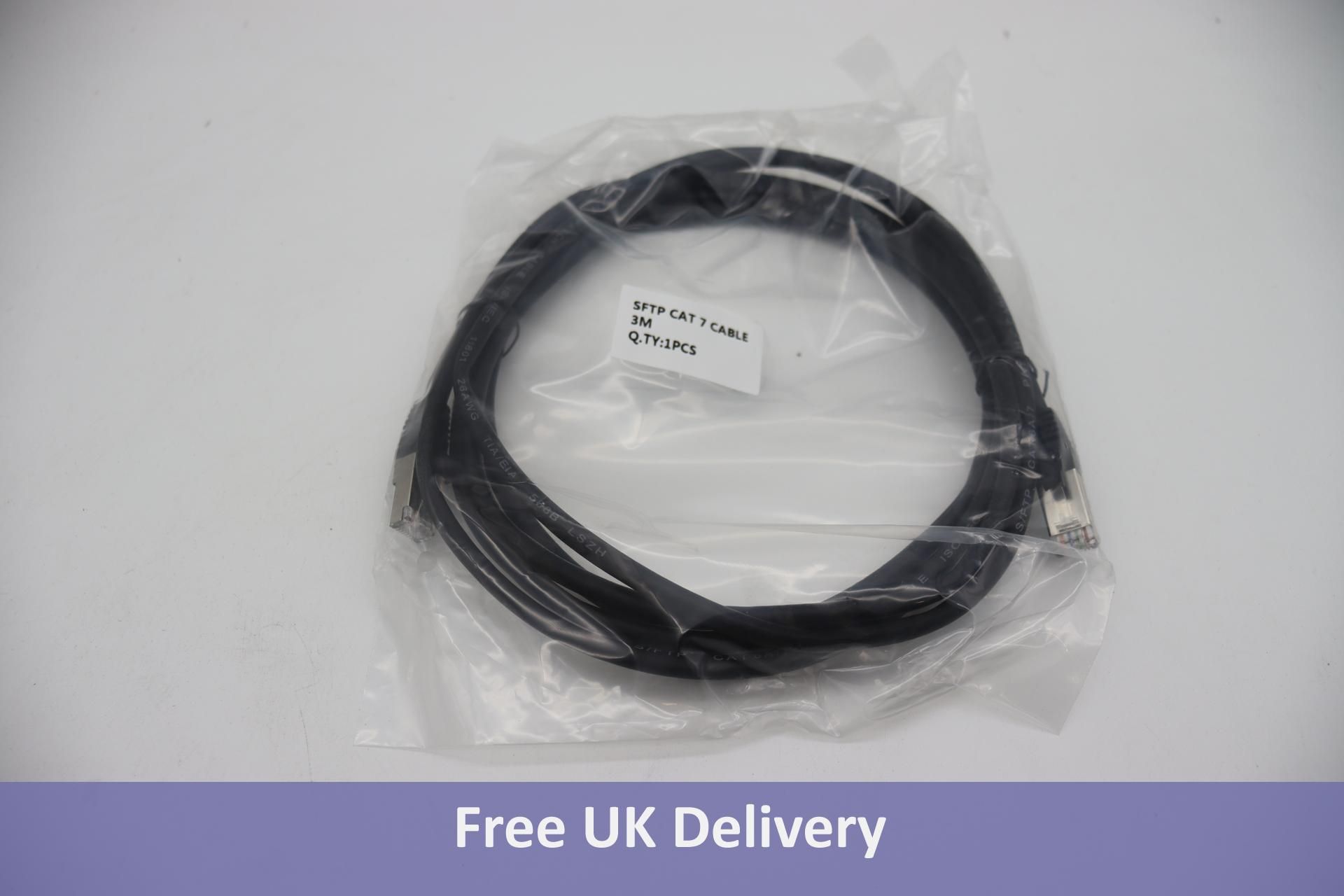 Fifty SFTP CAT7 3-metre Ethernet Cables