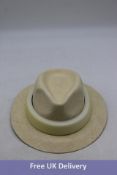 Stetson St Jefferson Panama Straw Hat, 59/L