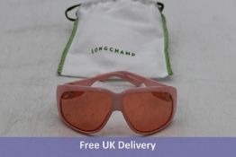 Longchamp Sunglasses, Pink. Used