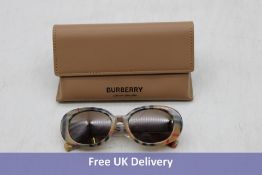 Burbeery Kids Vintage Check Sunglasses, Brown, 0BE4339