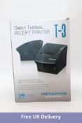 MetaPace Direct Thermal Receipt Printer, RS232/USB