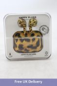 Happy PlugsHope In Ear True Wireless Bluetooth Earphones, Leopard, Untested