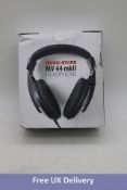 Five Music Store, MV 44 MKII, Single Side Cord Headphones, Black