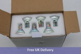 Three LED Downlights Ceiling Spotlights, 5W 500LM, Warm White