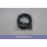 Five Belkin Omniview F1D9400-10 Dual Port 10ft Micro Cables