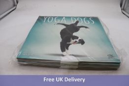 Eight BrownTrout Yoga Dogs 12" x 12" Monthly Wall Calendars