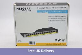 Netgear 16-Port Gigabit Ethernet Switch, Black