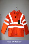 ProGarm 9440 Waterproof Jacket, Hi-Viz Orange, Size S