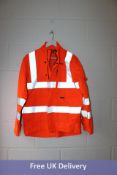 ProGarm 4608 Arc Flash Jacket, Hi-Viz Orange, Size S