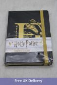 Ten Harry Potter Hufflepuff A5 Premium Foil Notebooks