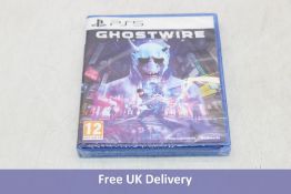Three PS5 Games to include 2x Just Dance 2023 Edition, 1x Ghost Wire Tokyo