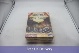 Two Grand Austria Hotel Board Game: Let's Waltz Expansion. Box damaged