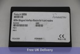 Symmetry WIM 4 Wiegand Interface Module, For 4 Card Readers