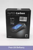 MyPos Carbon Mobile Pos Payment Terminal, Black