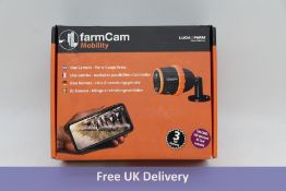 Luda Farm Mobility 4G Camera, Includes 1x 1GB Sim Card/SD Card, Black/Orange
