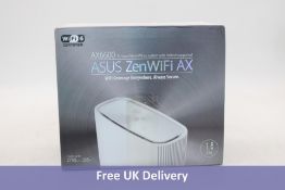 Asus Zen AX6600 XT8 Whole-Home Tri-band Mesh System With Wi-Fi 6, White