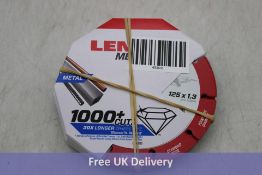 Five Lenox Cut Off Wheel Angle Grinder, 125x22.2x1.3mm