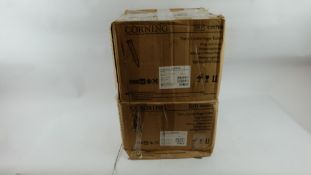Corning PET Centrifuge Tubes, 15mL, Conical, Rack Packed with Plug Seal Cap, Printed Graduations and