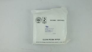 10 x Cleanroom 100% Polyester Wiper, Size 9 x 9, Qty 150 pcs/Bag