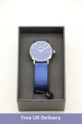 Women's Coluri Kahlo Watch, Navy, Blue Fabric Strap