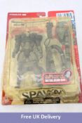 McFarlane Toys Metal Gear Solid 2 Sons of Liberty Action Figure, Solidus Snake, With Bonus Pieces Fo