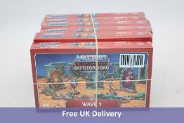 Six Battleground Wave 1 Masters of the Universe Faction Packs