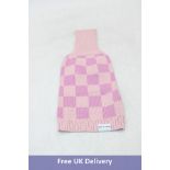 Bark & Tumble Dog Clothing, Pink Checkerboard, One Size