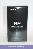 Canon RF 28-70mm F2 L USM Lens