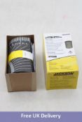 Two Jackson Safety 14754 Flexible Wrap-a-Round Pipe Marking Tool, Black, Size XL