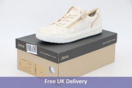 Jana Women's Trainers, Cloudy Gold, UK 6.5