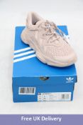 Adidas Kids OZWEEGO C Trainers, Beige, UK 2