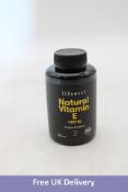Five Bottles Of Zenement Natural Vitamin E, 400 IU, D-Alpha-Tocopherol, 200 Softgels Per Bottle, Exp