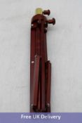 EMS Folding Nelson Wooden Music Stand in Stained Amber with Carry Case. Used