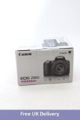 Canon EOS 250D + 18-55mm IS STM SLR Camera Kit, 24.1 MP CMOS 6000 x 4000 Pixels, Black