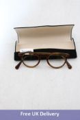 Oliver Peoples Gregory Peck OV5186 Glasses, Sepia Smoke, Size 45, With Demo Lenses