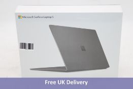 Microsoft Surface Laptop 5 13.5", 12th Gen Intel Core i5, 16GB RAM, 512GB SSD, Windows 11, Matte Bla