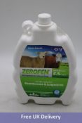 Five Zerofen Roundworm And Lungworm Controll Fluid, 2.5L, Expiry 07/25