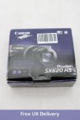 Canon Power Shot SX Digital Camera 25x Optical Zoom Wi-Fi Fast, Black