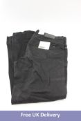 Brax Feel Good Copper FA Jeans, Black, Stretch, Size US 36/34
