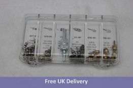 Two Mastercool 91337 Valve Core Repair Kits for R12 and R13a Conditioning Systems