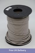 SHHMA Plastic Welding Rods PVC Material Ground Welding Wire, 4mm, Length 100M, Dark Grey