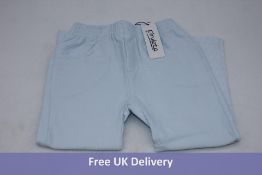 Six Piruleta Soft Children's Trousers, Light Blue, UK 12 months