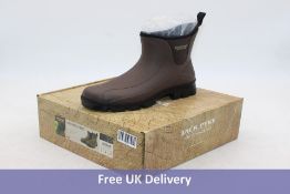 Jack Pyke Ankle Welly Boot, Brown, UK 7